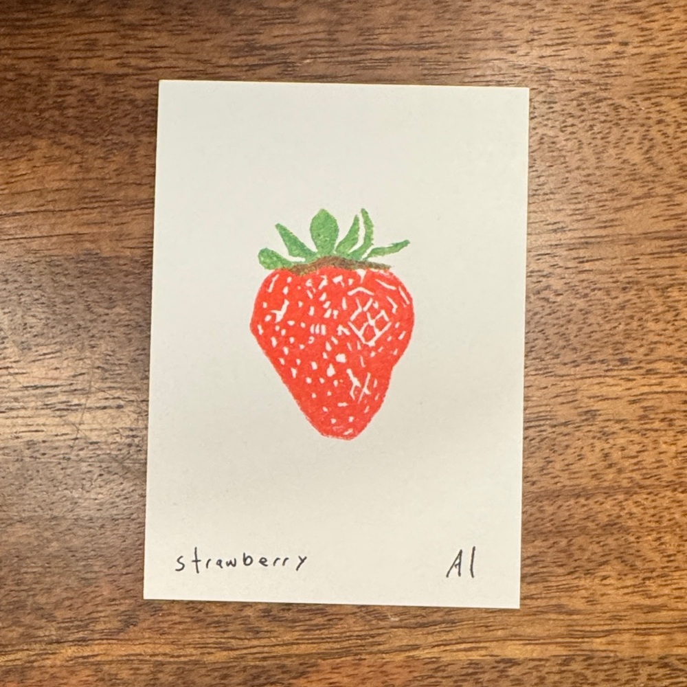Inciardi Mini Print Strawberry